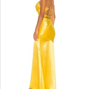 Lovers + Friends Yellow Dress